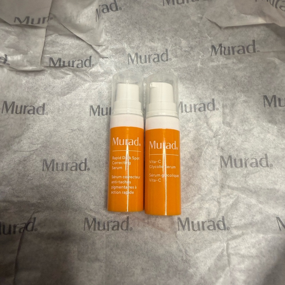 Murad Skincare Serum Set - Pink and Orange